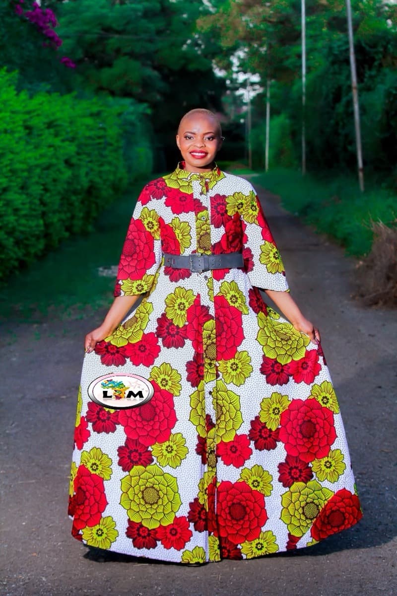 Ankara Maxi Dress
