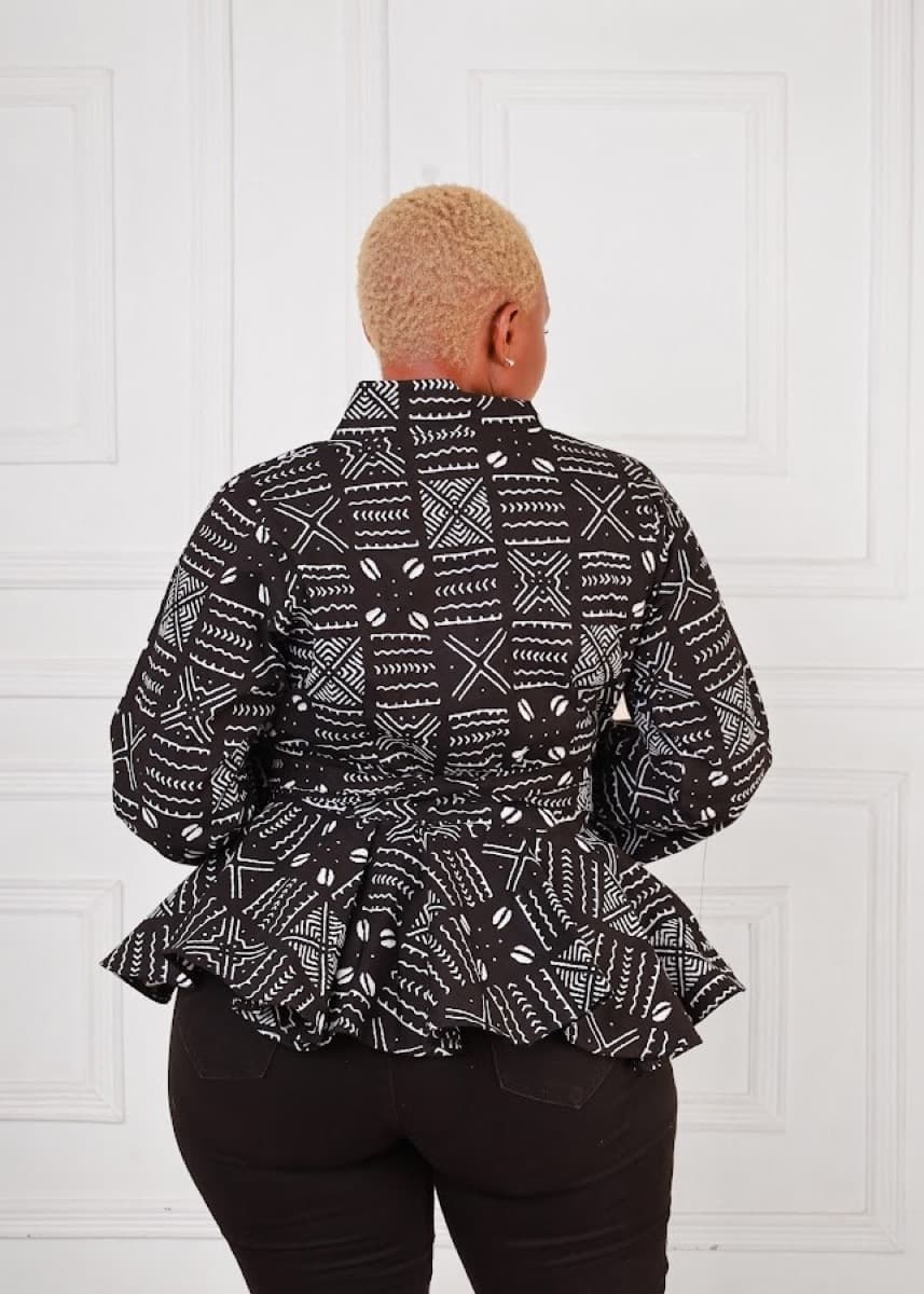 Ankara Ladies Top - Deluxe